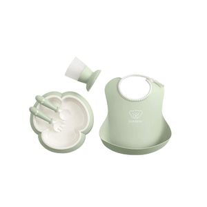 BABYBJORN - Juego de cenas para bebé, color verde