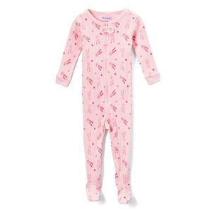 Elowel - Pijama de bailarina para bebés y niñas, 100% algodón (tamaño 6 a 5 años)