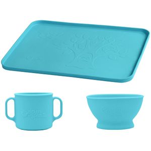 Green Sprouts por i play. Juego de aprendizaje, Aqua, 6 Meses, Paquete de 3