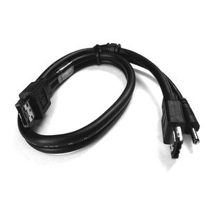 eSATA a eSATA + de entrada DC Cable de alimentación