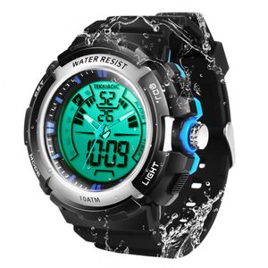 Reloj Digital con visualización analógica y digital