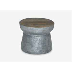 East at Main UU-OR-TM590 - Mesa de café (9.1 x 9.1 x 7.1 in), color gris