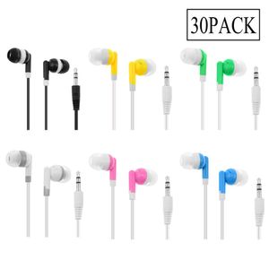 Wholesale - Auriculares de diadema para niños, varios colores para escuelas, bibliotecas, hospitales, regalos en bolsa individual