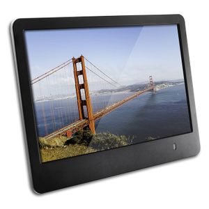 SXE Calendario/reloj/Photo Display Digital Picture Frame, Black (sxe85003bk)