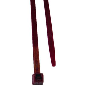 L.H. Dottie dtp11 Cable Tie, Air manipulación, 11.25-inch longitud by 0.18-inch ancho by 0.052-inch de grosor, Borgoña, 100-Pack
