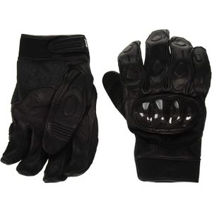 Potencia de viaje Grand National de los hombres Guantes de moto, Negro