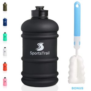 Botella de agua para deportes Hydro Jug de Half Gallon