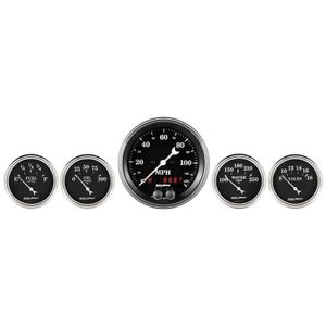Autometer 1750 Old Tyme Negro GPS Velocímetro