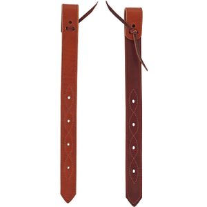 Weaver Leather 40 – 1253-ch duplicado & Stitched Billets Horse – Cincha, Chestnut, 1 – 3/4"