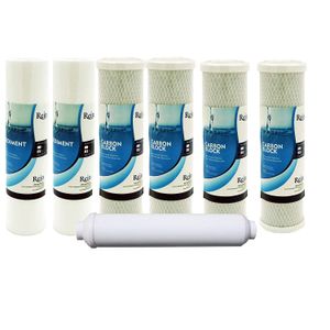 IPW Industries Inc Watts Premier compatible WP500024, 7 paquetes anuales Kit de filtro de repuesto