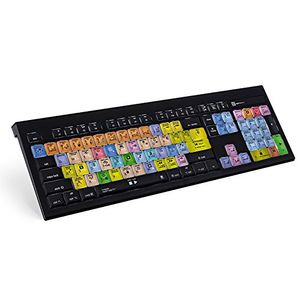 LogicKeyboard codificados por colores Atajo Logic Pro X Mac Backlit Astra USB Wired Keyboard