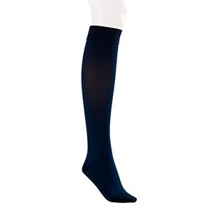 Jobst opaco Puntera Cerrada rodilla Agudos – 15 – 20 mmHg, S, Azul marino medianoche, 1, 1