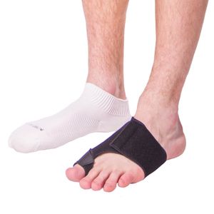 Correa de dedo, suave tratamiento de precinto, de BraceAbility Turf, 10A0301SR, Negro, 1
