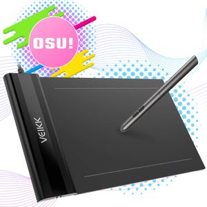 OSU Tablet VEIKK S640 - Tableta de dibujo (ultrafina, 6 x 4 pulgadas, sin batería, 8192 niveles)