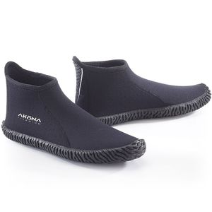 Akona corte bajo arranque, Booties de 3,5 mm para el buceo, kayak, Spearfishing, Snorkeling, Deck de barco zapatos, zapatos, zapatos de agua
