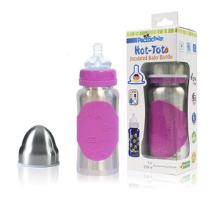 Botella de alimentación ecológica para bebés de acero inoxidable