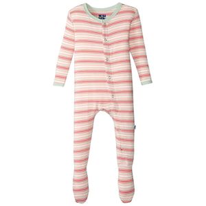 Kickee Pants Baby Boy's Print Footie Prd-kpf173-gdes