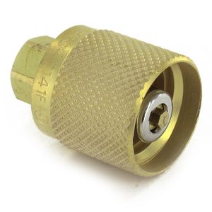 Rego 7141F - Conectores de válvula de desconexión rápida (entrada hembra ACME de 1 a 1/4" x toma hembra NPT de 1/4")