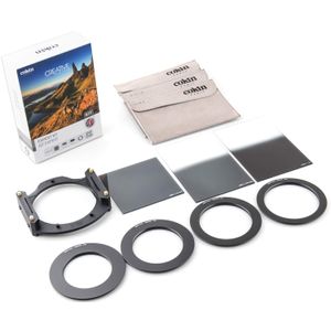 Cokin Large Expert Kit, Incluye ND4 filtro, gnd4 Filtro, gnd8 Filtro, filter-holder, adaptador Anillos (67, 72, 77, 82)