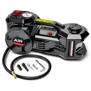 Powerbuilt 620484 12 V Conector eléctrico e Inflador de rueda