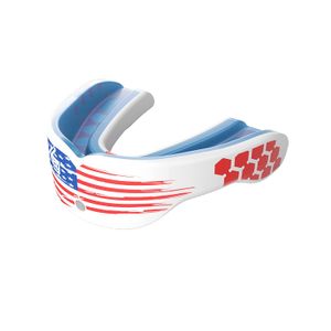 Shock Doctor Gel Max Power Mouth Guard, Mouthguard for Football, Lacrosse, Basketball, Boxing, MMA, Jiu Jitsu, Includes Detachable Helmet Strap, Youth