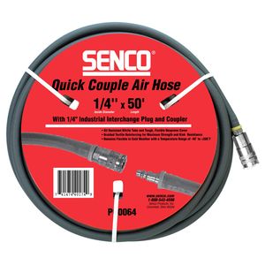 Senco PC0064 - Manguera (1/4 pulgadas por 50 pies, con conector de acoplamiento 1/4)