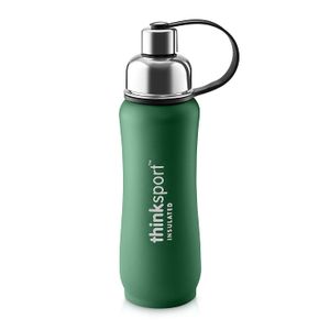 thinksport 500 ml Insulated Deportes botella, Verde, 17 oz
