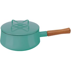 Cazo para calentar mantequilla Kobenstyle, de Dansk, Olla para salsas, M, Verde azulado
