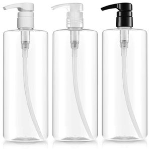 Botellas vacías de bomba Bar5f, sin BPA, PéTE1, 32 onzas, bombas multicolor, ideal para champú, acondicionador, lociones, jabón líquido, paquete de 3