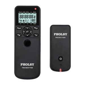 pholsy inalámbrico con temporizador con control remoto y temporizador de intervalos, temporizador, de larga exposición Autodisparador y HDR S6 S8 disp