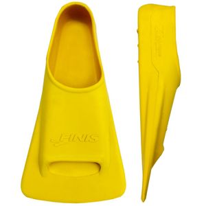 Aletas de buceo Finis, color amarillo dorado