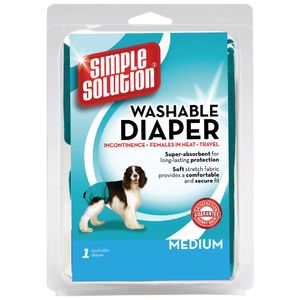 Simple Solution Washable Reusable Female Dog Diapers