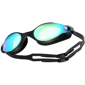 Taddlee Gafas de natación galvanizadas UV anti niebla Gafas de natación Gafas ajustables Gafas de natación para mujeres y hombres