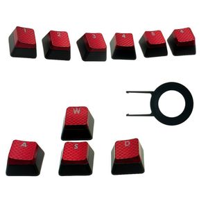 huyun 1 Set FPS retroiluminada llave tapas para Corsair K70Rgb K70 K95 K90 K65 K63 teclados Gaming Cherry llave interruptores