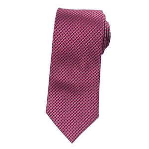 towergem XL 100% Seda, Borgoña Solid Tie extra larga Corbata de seda tela jacquard