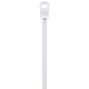 Panduit dome-top Barb TY abrazadera de Tie, Nylon 6.6, miniatura Cruz Sección, plenum-rated, 8.5, 100