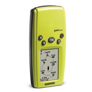 Garmin Geko 201 impermeable navegador GPS de senderismo (Amarillo)