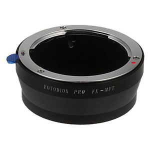Fotodiox Pro – Adaptador de montura de lente – Fuji Fujica X-Mount (FX35) SLR lente para Micro Cuatro Tercios (MFT, M4/3 de 35 mm) montaje sin espejo