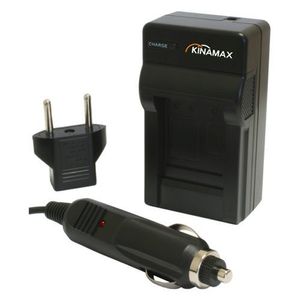 KINAMAX repuesto cargador y adaptador de coche para CASIO Exilim EX-FC100, EX-FC150, EX-Z450 pilas