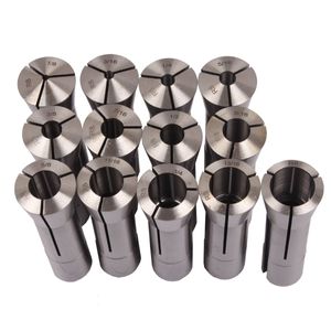 Set de 13 mandriles de pinza R8 1/8 – 7/8 pulgadas para Bridgeport .0006