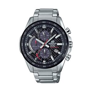 Casio Edifice Reloj de cuarzo para hombre, de acero inoxidable, color: plateado, modelo EQS-900DB-1AVCR)