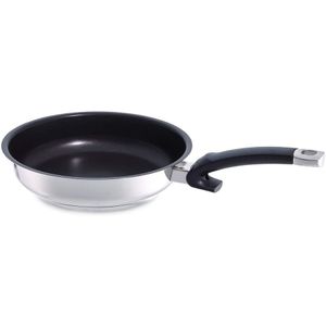 Fissler fiss-13810220100 Proteger Steelux Premium Sartén, 8," Plata