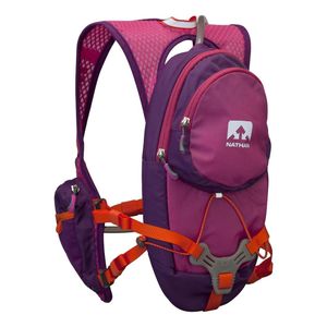 Nathan - Chaleco de hidratación para correr, 2 litros, con válvula de picado, bolsillo compatible con smartphones para guardar artículos esenciales, d