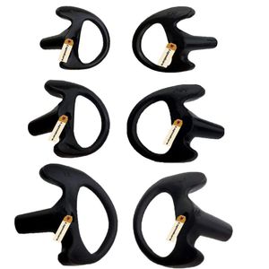 lsgoodcare 3 pares silicona auricular earmold Ear Buds (Izquierda y Derecha de repuesto para Two-way radio auricular Air acústica – Auricular Walkie T