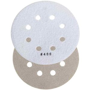 SPECIALTY Diamond brtd6400 400 Grit 6" Thin Electroplated seco Pad para Orbital Sanders