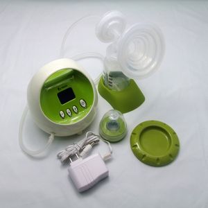 Glándula Nibble Single – Sacaleches Eléctrico Bomba de lactancia materna para mamás de lactancia sin BPA, Verde, con visualización LCD y diseño compac