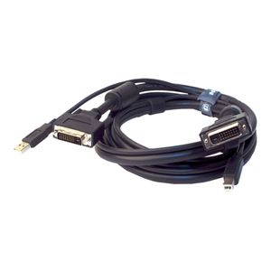 ConnectPRO SDU-06D 6 ft. USB/DVI KVM Cable (DVI m-to-m, USB A-B)