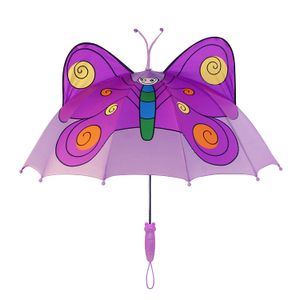 Kidorable Paraguas Mariposa, talla única , Púrpura