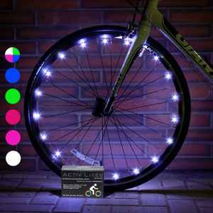 Super Cool Bike Lights (1 Neumático, Blanco) Hot Wheels P...