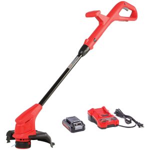 POWERWORKS XB 20V 10'' Cordón Trimmer, 2Ah Batería y cargador incluido STP301